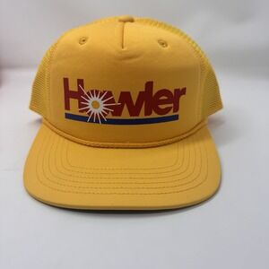 Howler Bros Hat Snapback Yellow‎  Trucker Cap Dole Pineapple RARE